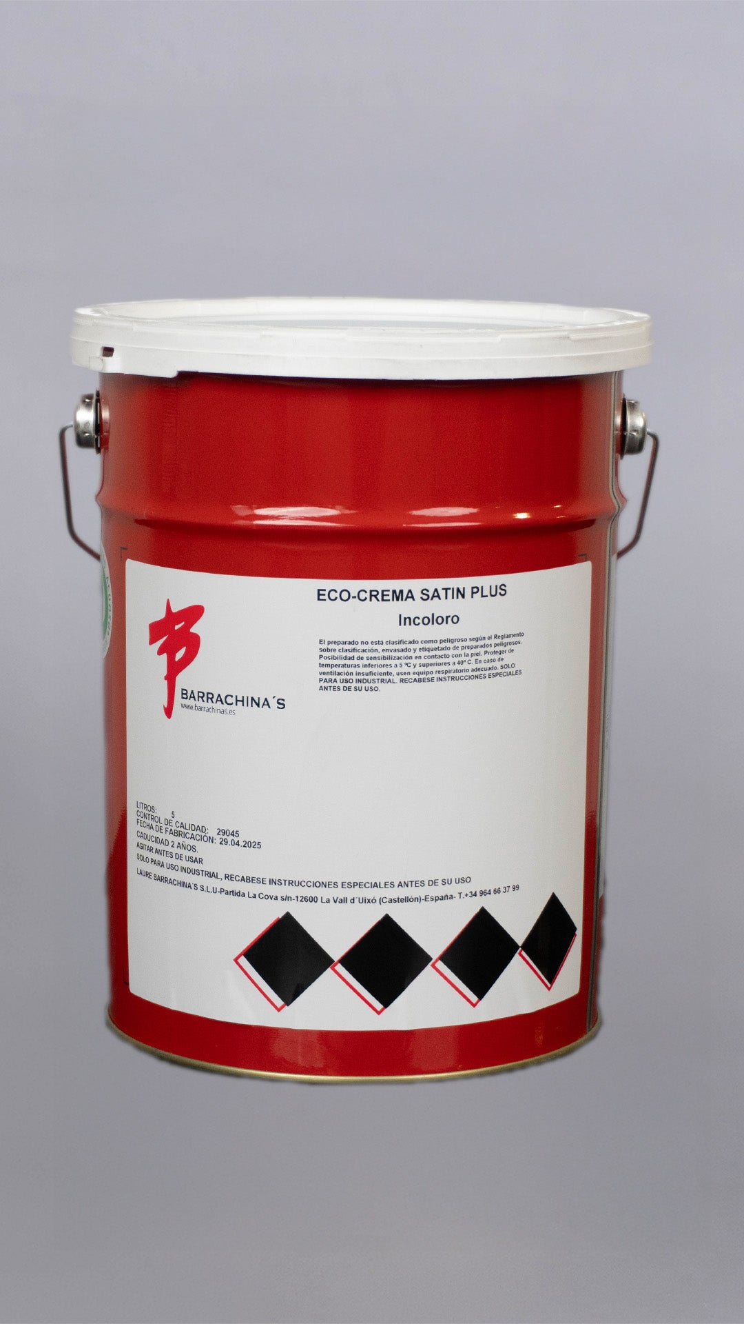 Eco Crema Satin Plus Incoloro - 5L