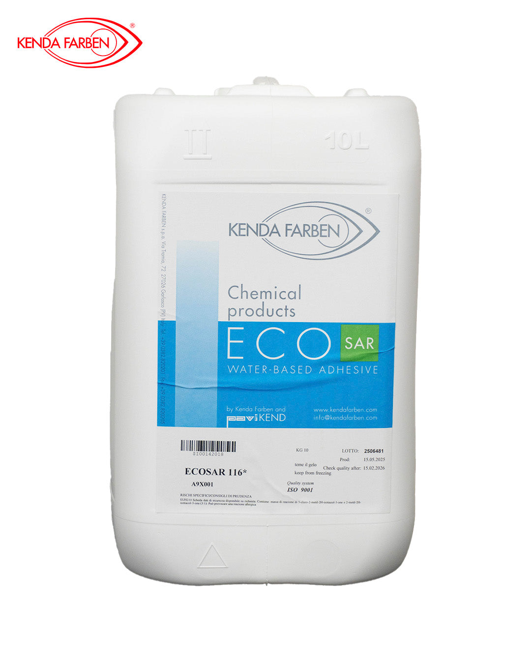PEGAMENTO DE EMPASTE Ecosar 116 - 10Kg